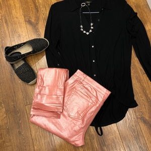 EUC Giani Bini Pink Shimmer Skinny’s